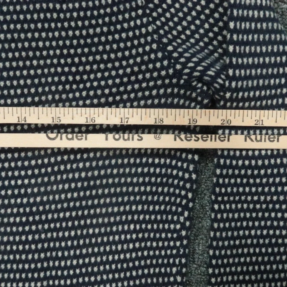 J Crew Sweater Mens Small Blue Merino‎ Wool Crew Birdseye Long Sleeve Jumper